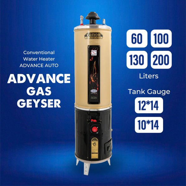 Conventional Water Heaters - Geysers - ADVANCE